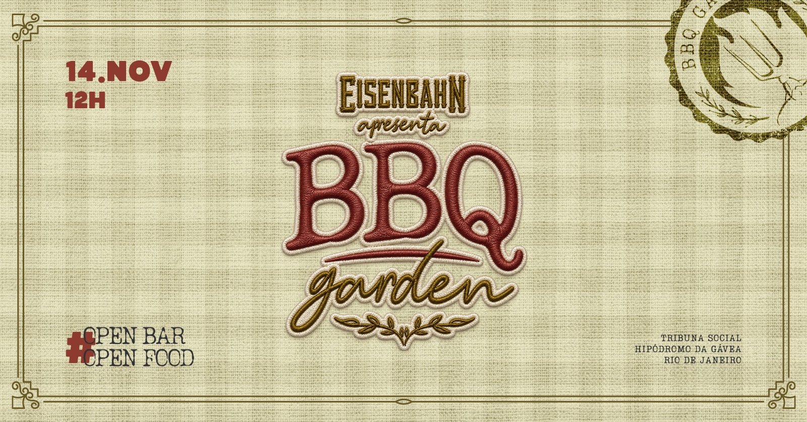 Imagem da fonte — BBQ GARDEN FESTIVAL