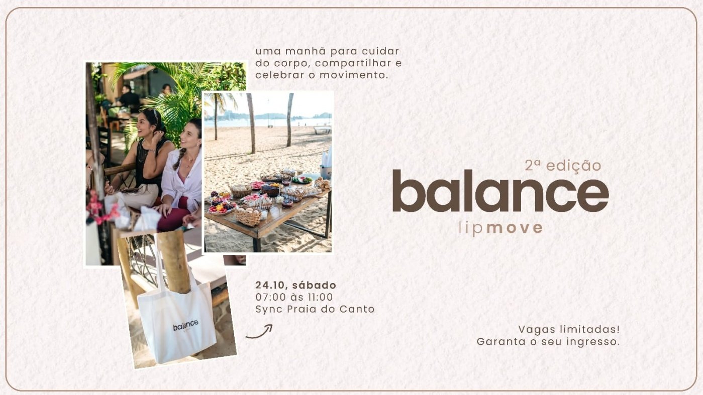 Imagem publicada pela fonte para Balance lipmove