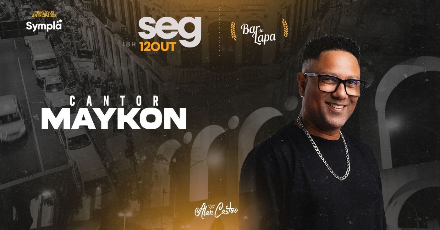 Imagem da fonte — CANTOR MAYCON NO BAR DA LAPA