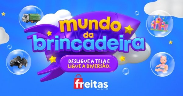 Imagem do evento Mundo da Brincadeira - Dia das Crianças Freitas