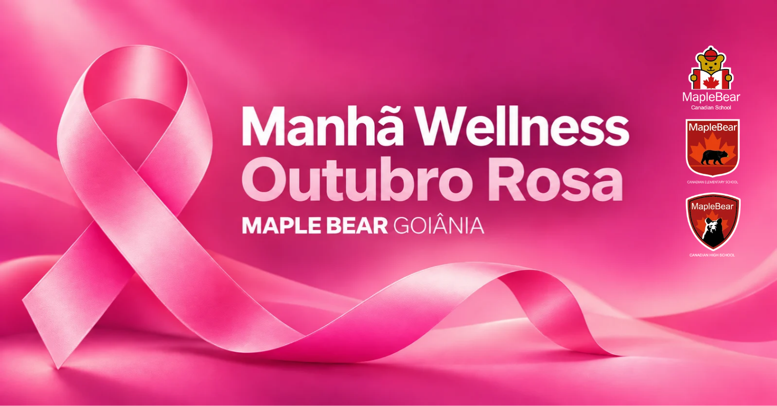 Imagen de la fuente — Manhã Wellness | Outubro Rosa Maple Bear Goiânia