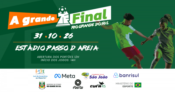 Imagem do evento Final da Taça das Favelas Rio Grande do Sul 2026