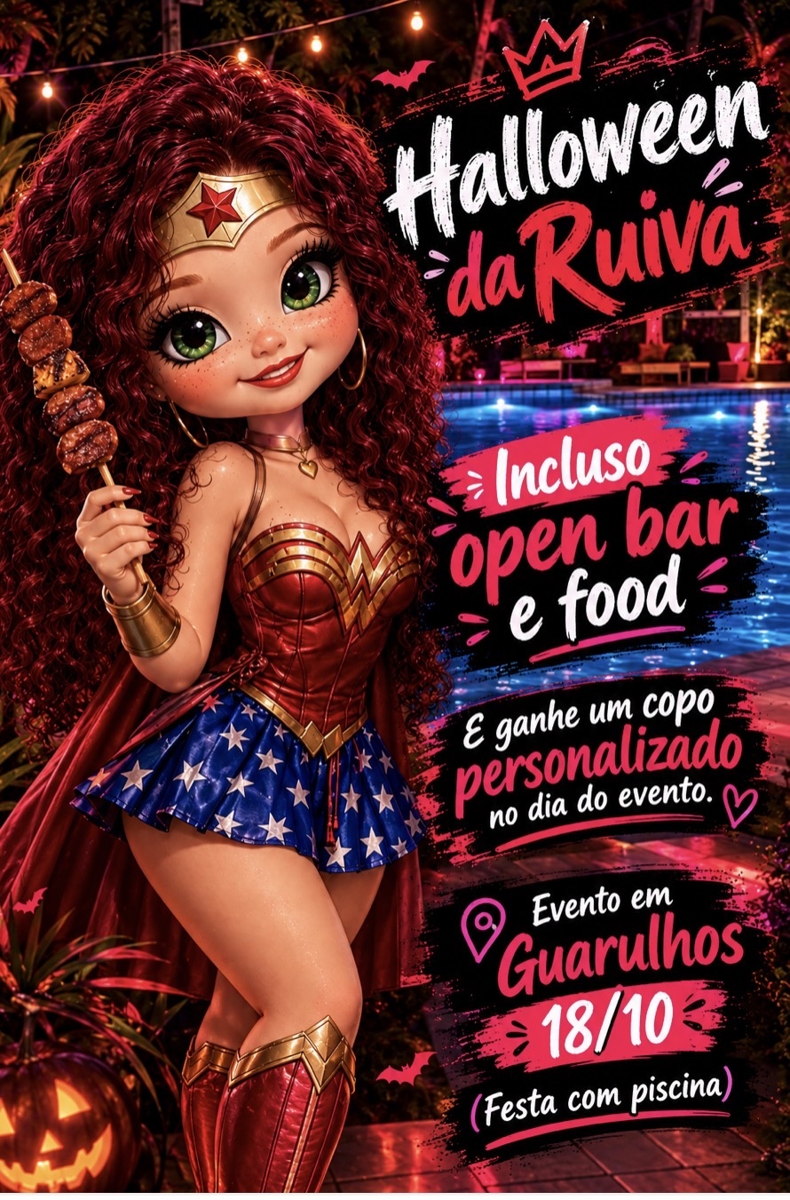 Halloween da Nathi Ruiva - Guarulhos, SP