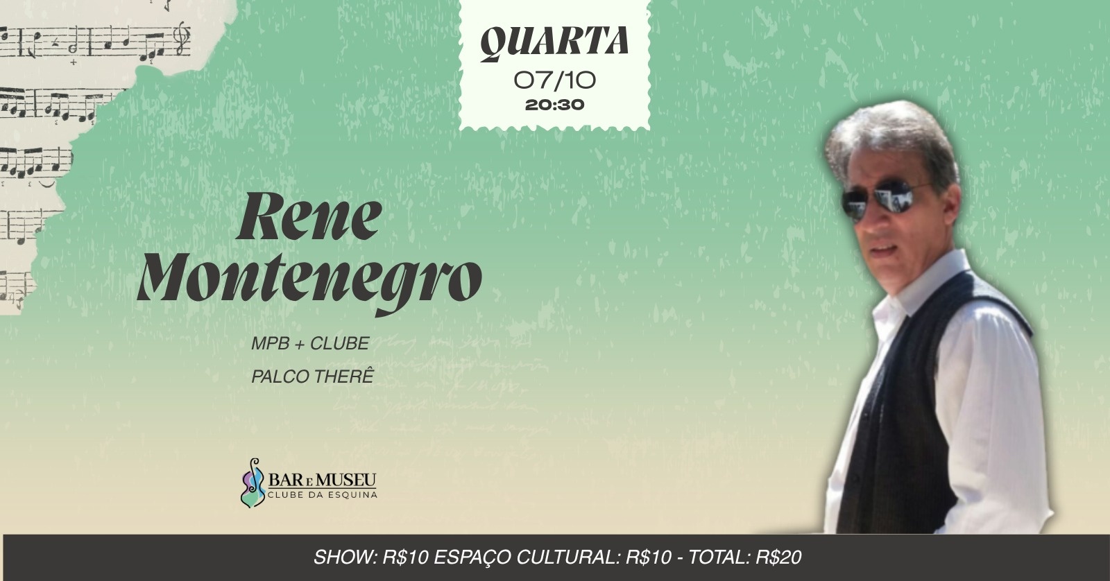 SHOW - RENE MONTENEGRO - CLUBE DA ESQUINA
