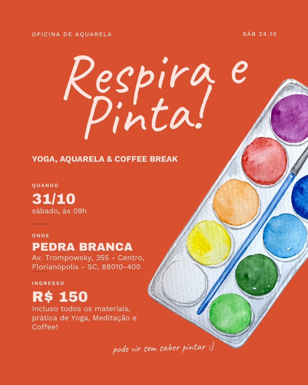 Imagem publicada pela fonte para Respira & Pinta