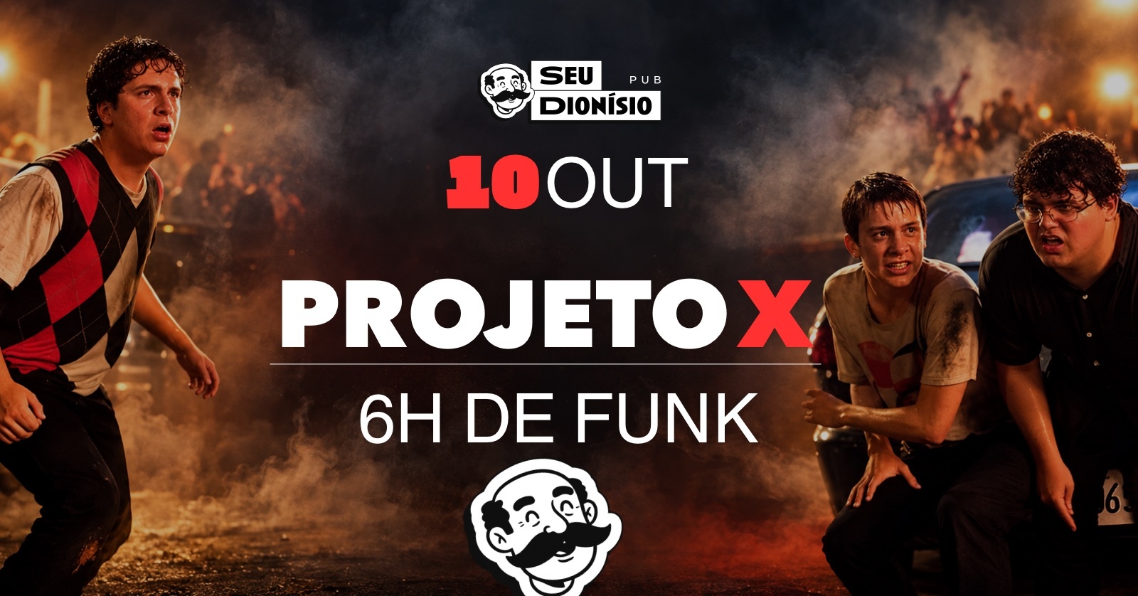 PROJETO X - 3DJs - 6HS DE FUNK - Conselheiro Lafaiete, MG