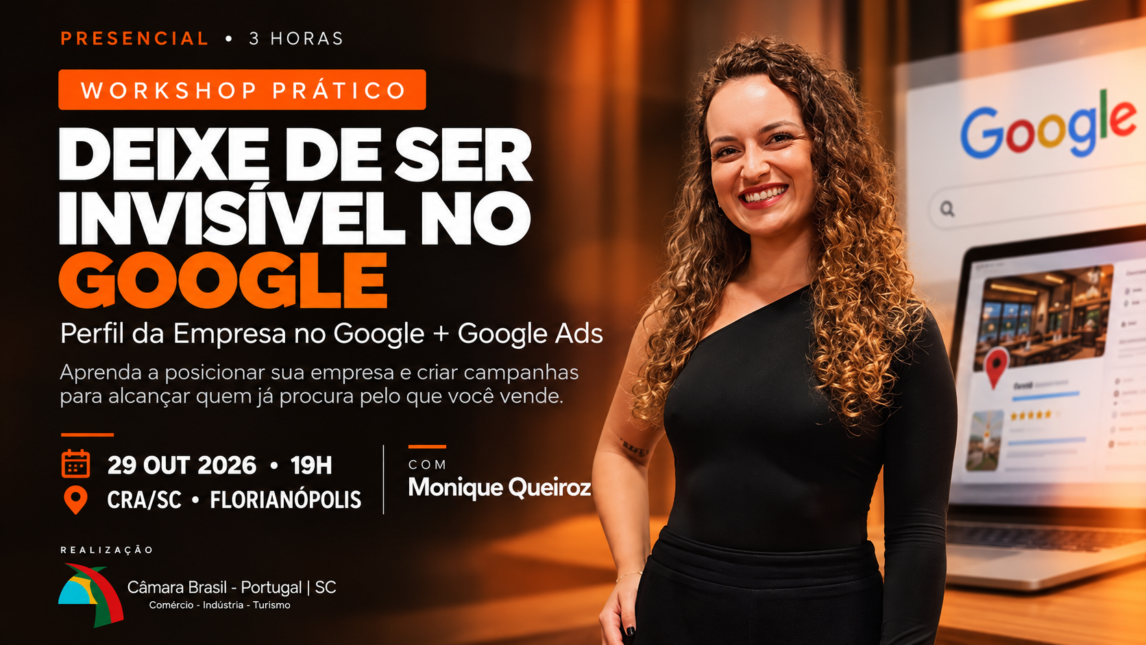 Imagem da fonte — Workshop Prático em Florianópolis: Deixe de Ser Invisível no Google