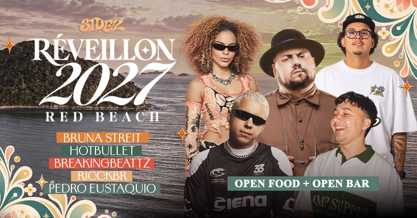REVEILLON RED BEACH 2027 - UBATUBA - Ubatuba, SP