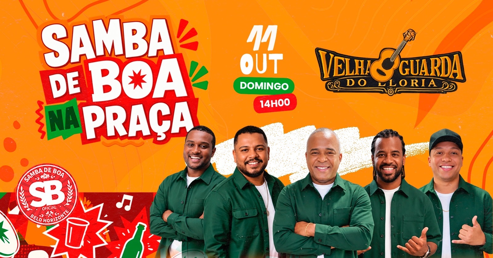 Source image — RODA DE SAMBA DA VELHA GUARDA no Samba de Boa na praça