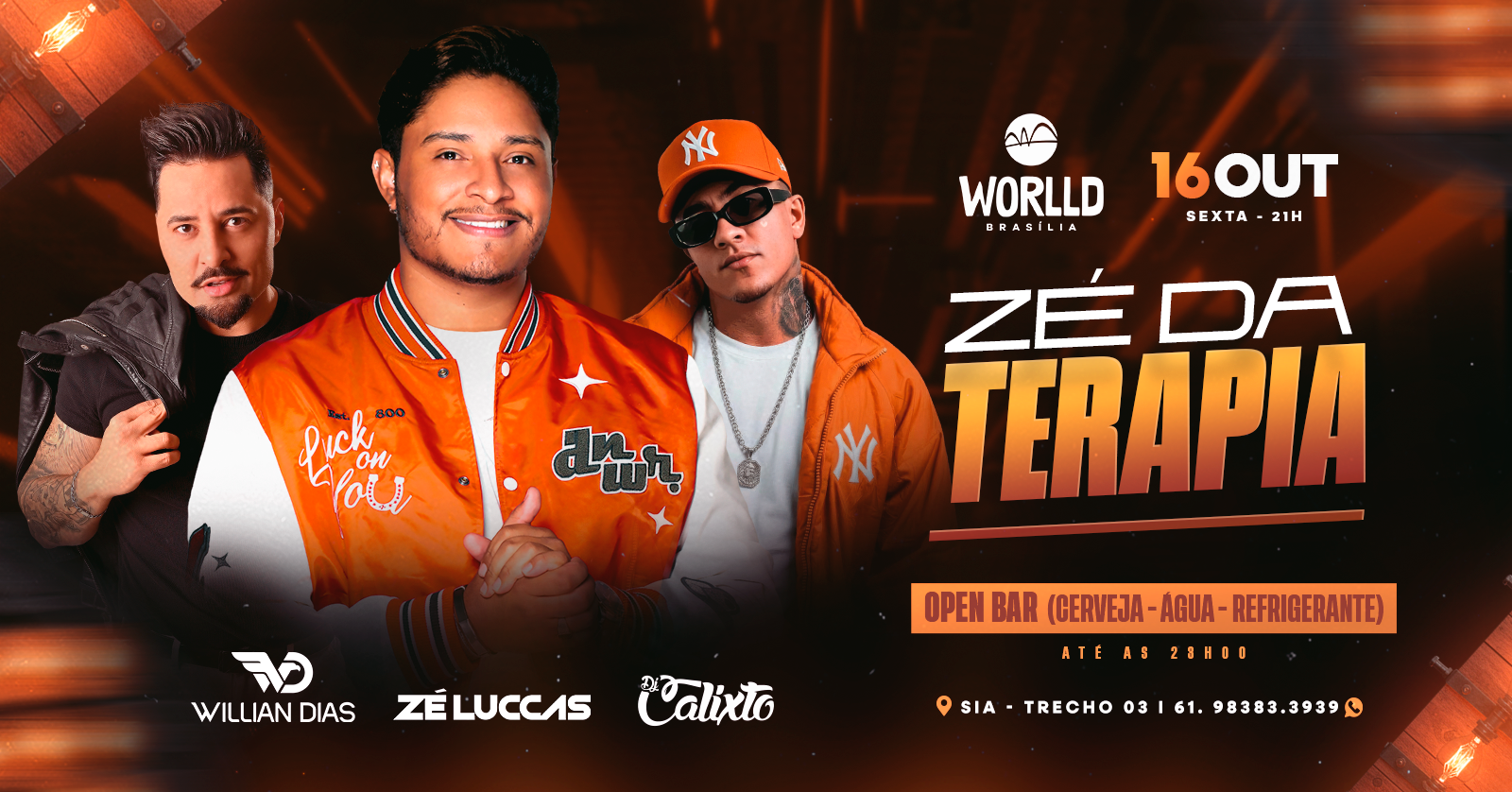 Imagem da fonte — Zé da Terapia - Word Brasilia