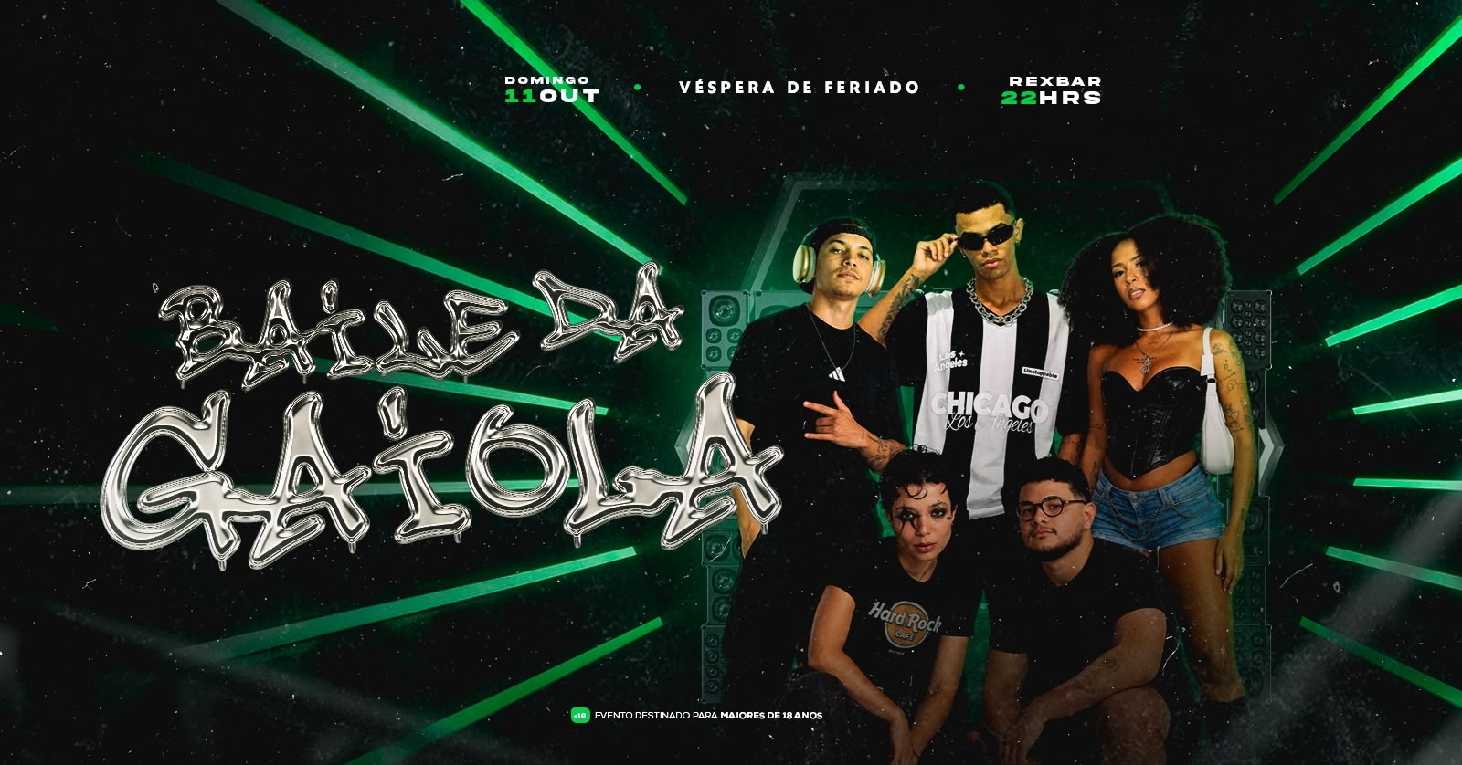 Baile da Gaiola - VÉSPERA DE FERIADO