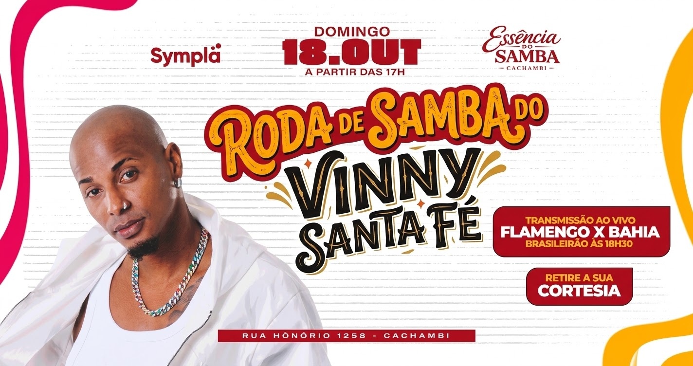 Roda de Samba do Vinny Santa Fé - Essência do Samba - Rio de Janeiro, RJ