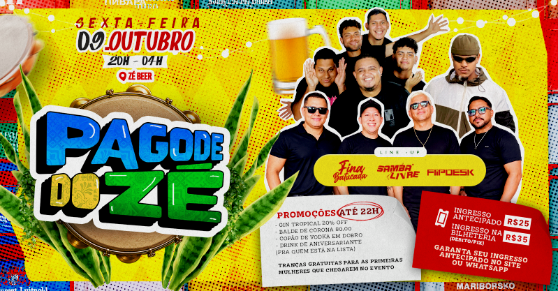 Source image — PAGODE DO ZÉ | SEXTA 09.10
