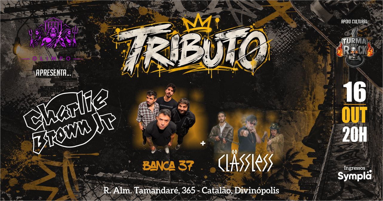CHARLIE BROWN JR. TRIBUTO + THE CLASSESS - Divinópolis, MG