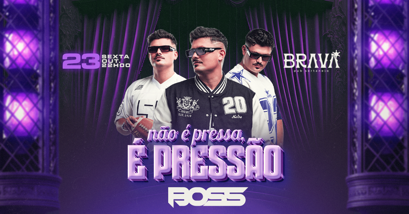 Nao e pressa e pressao ( Show nacional DJ BOSS) - Ourinhos, SP
