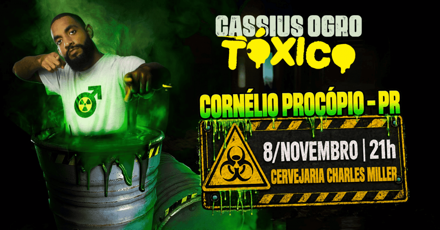 Imagem publicada pela fonte para Cassius Ogro em Cornélio Procópio (PR)