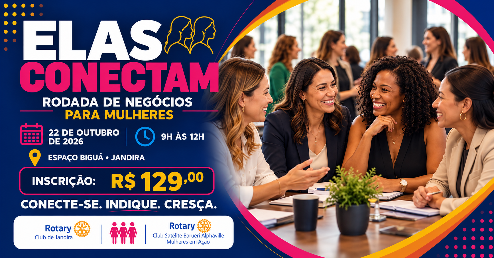 Elas Conectam - Rodada de Negócios para Mulheres