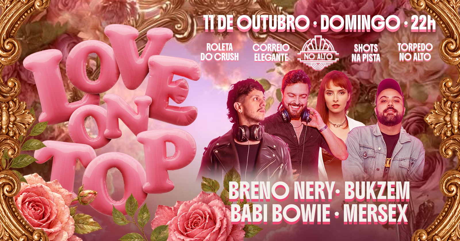 Imagem da fonte — LOVE ON TOP - Noite dos solteiros
