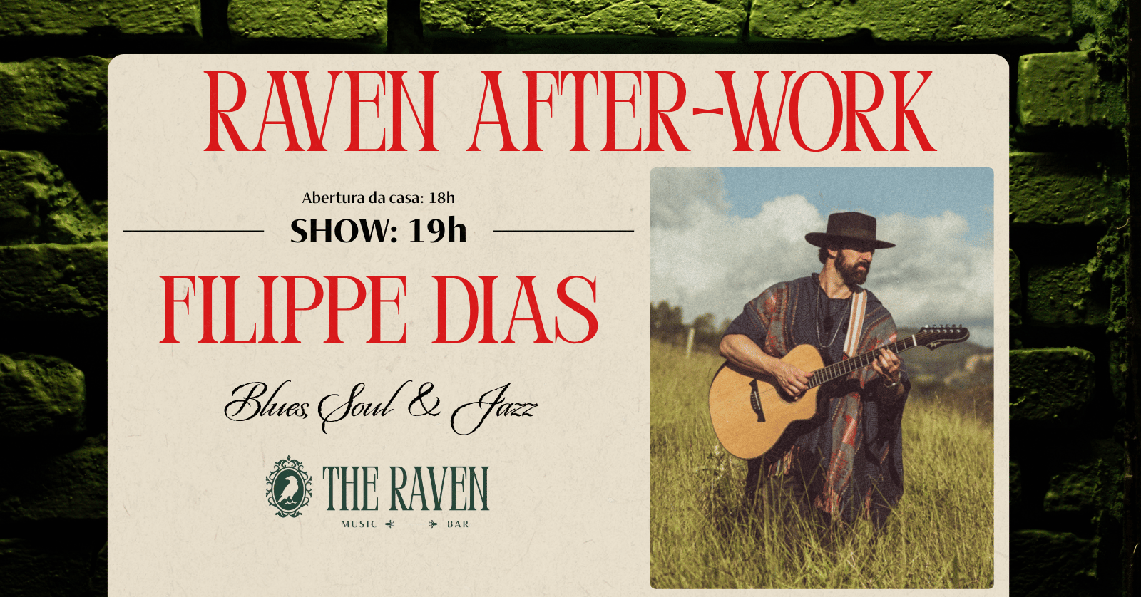 Raven After-Work com Filippe Dias