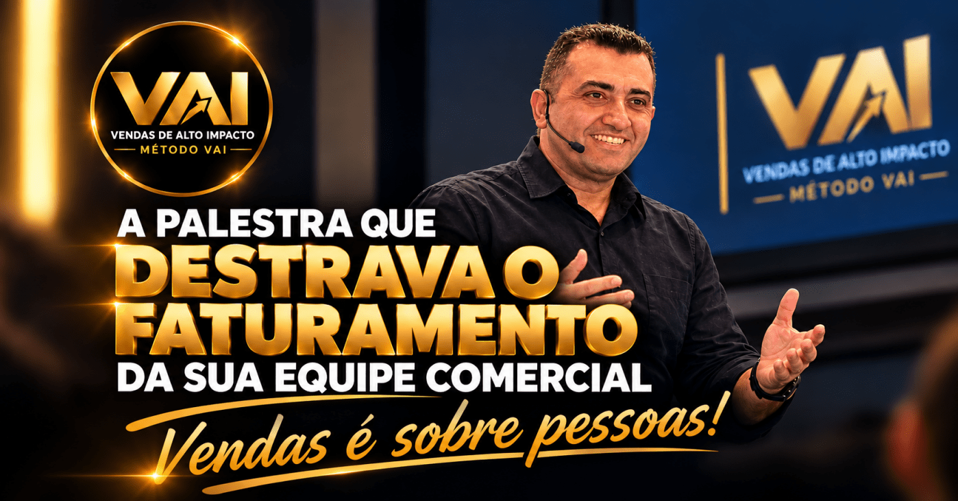 Imagem publicada pela fonte para Palestra - Vendas de Alto Impacto