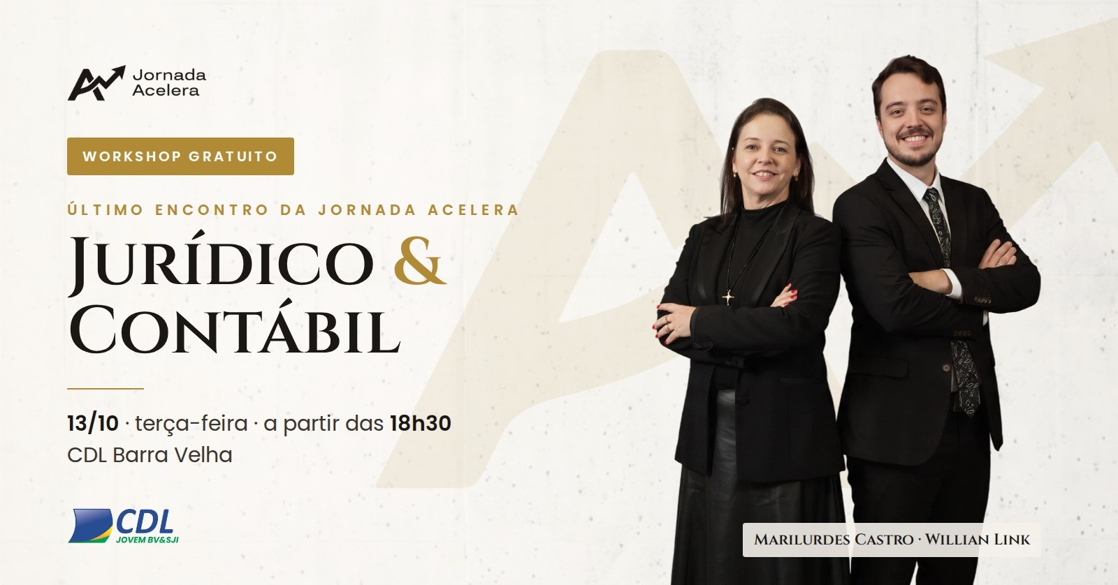 Jornada Acelera Empresarial | Workshop Jurídico & Contábil (gratuito)