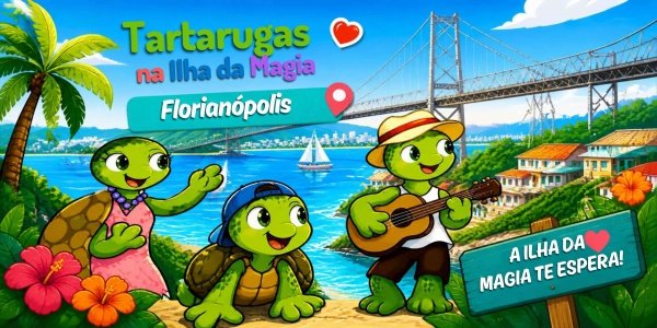 Imagem do evento As Tartarugas na Ilha da Magia