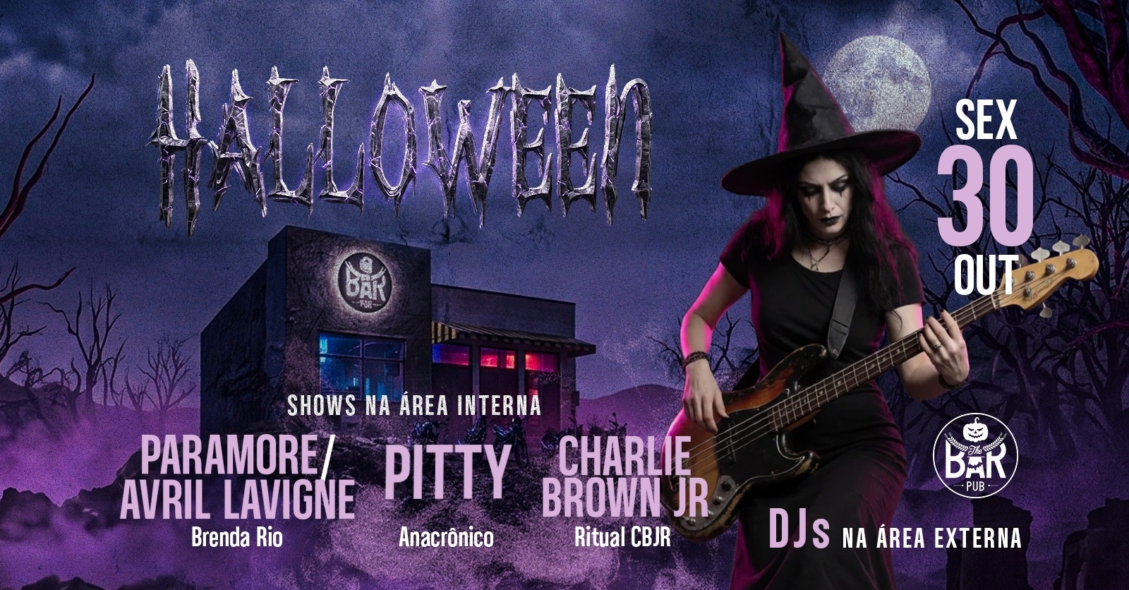 Imagem da fonte — HALLOWEEN 2026 Sex 30/10