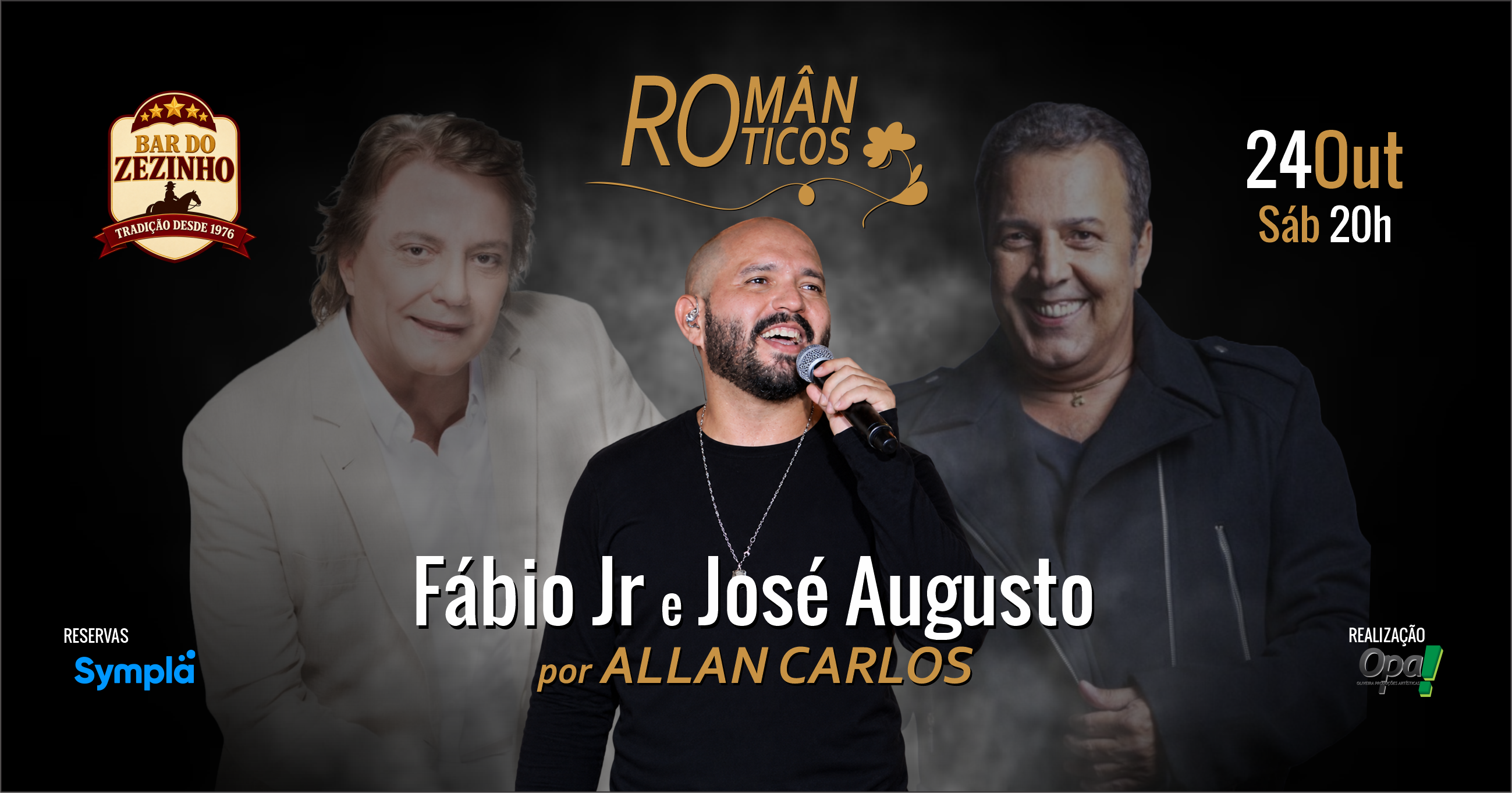 Românticos - Fábio Jr e José Augusto por Allan Carlos - Jaboatão dos Guararapes, PE