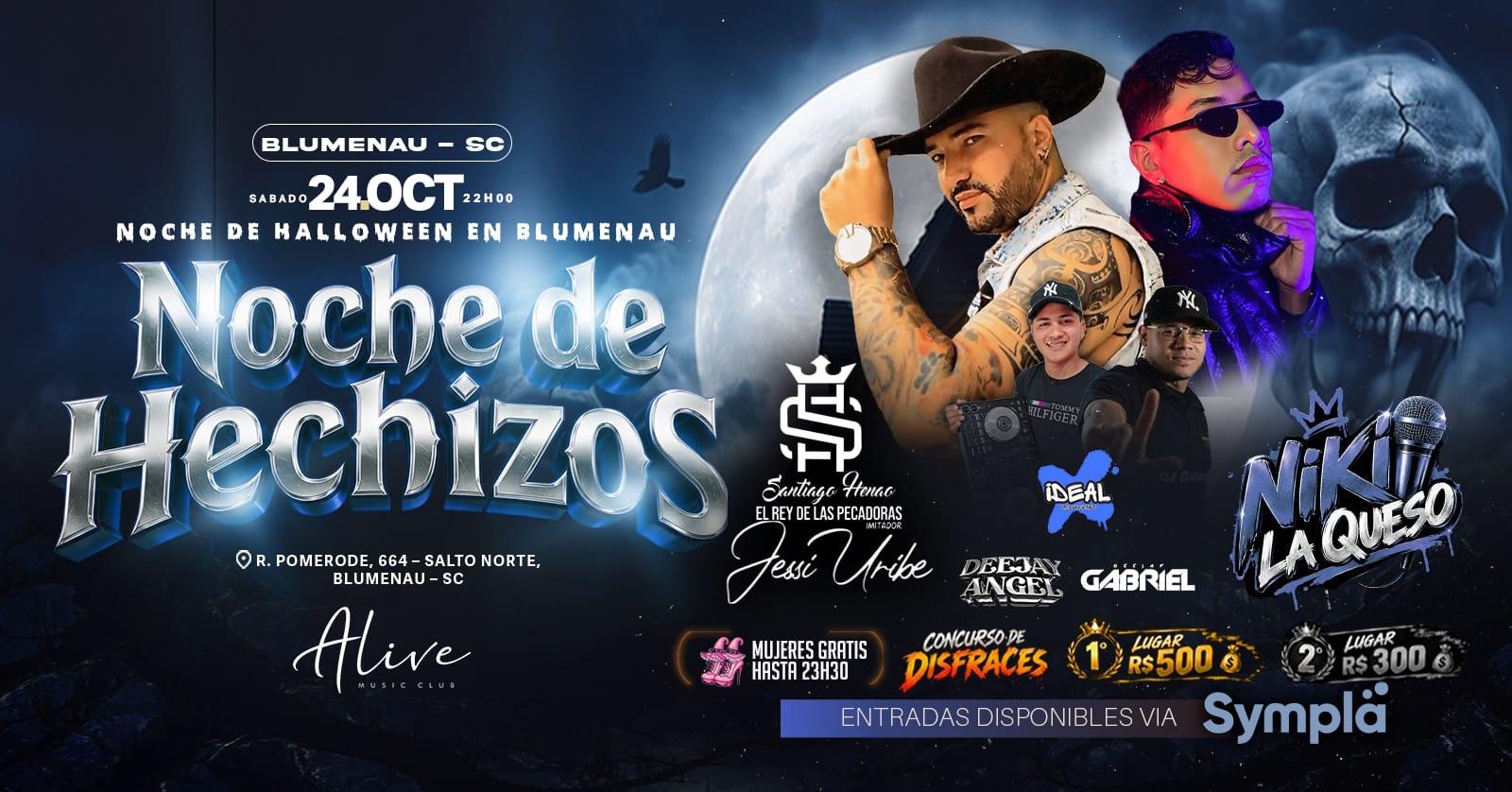 Noche De Hechizos - Halloween  Blumenau - Blumenau, SC