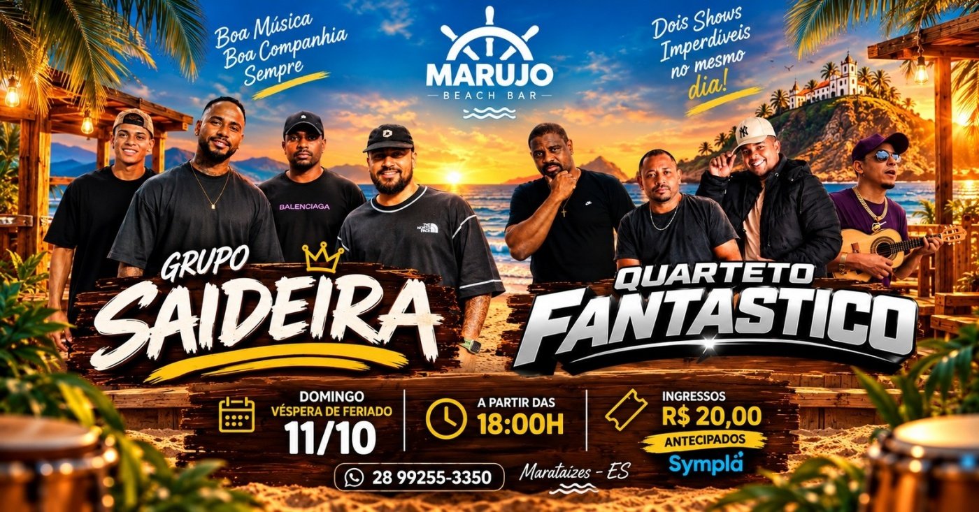 Imagem publicada pela fonte para Véspera de Feriado no Marujo