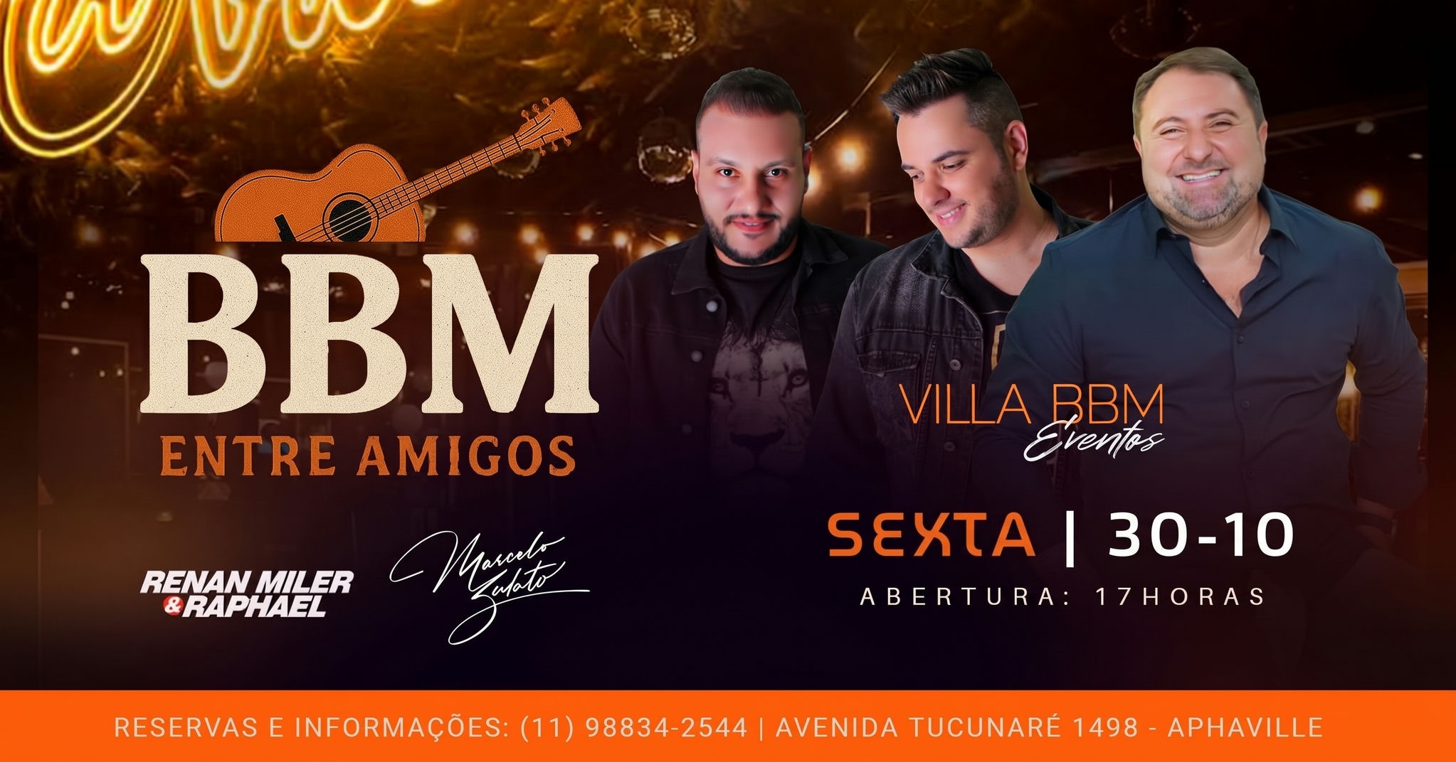 BBM ENTRE AMIGOS - RENAN MILER & RAPHAEL E MARCELO ZULATO - Barueri, SP