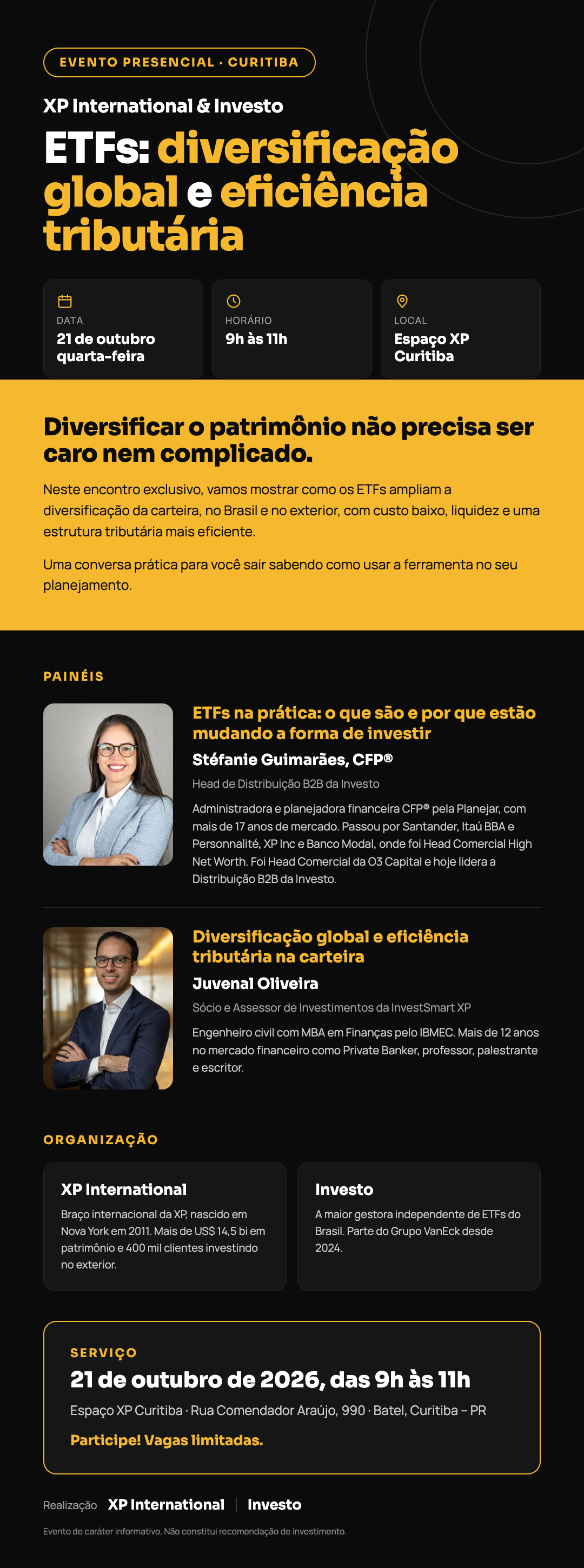 Imagem 1 da descrição do evento