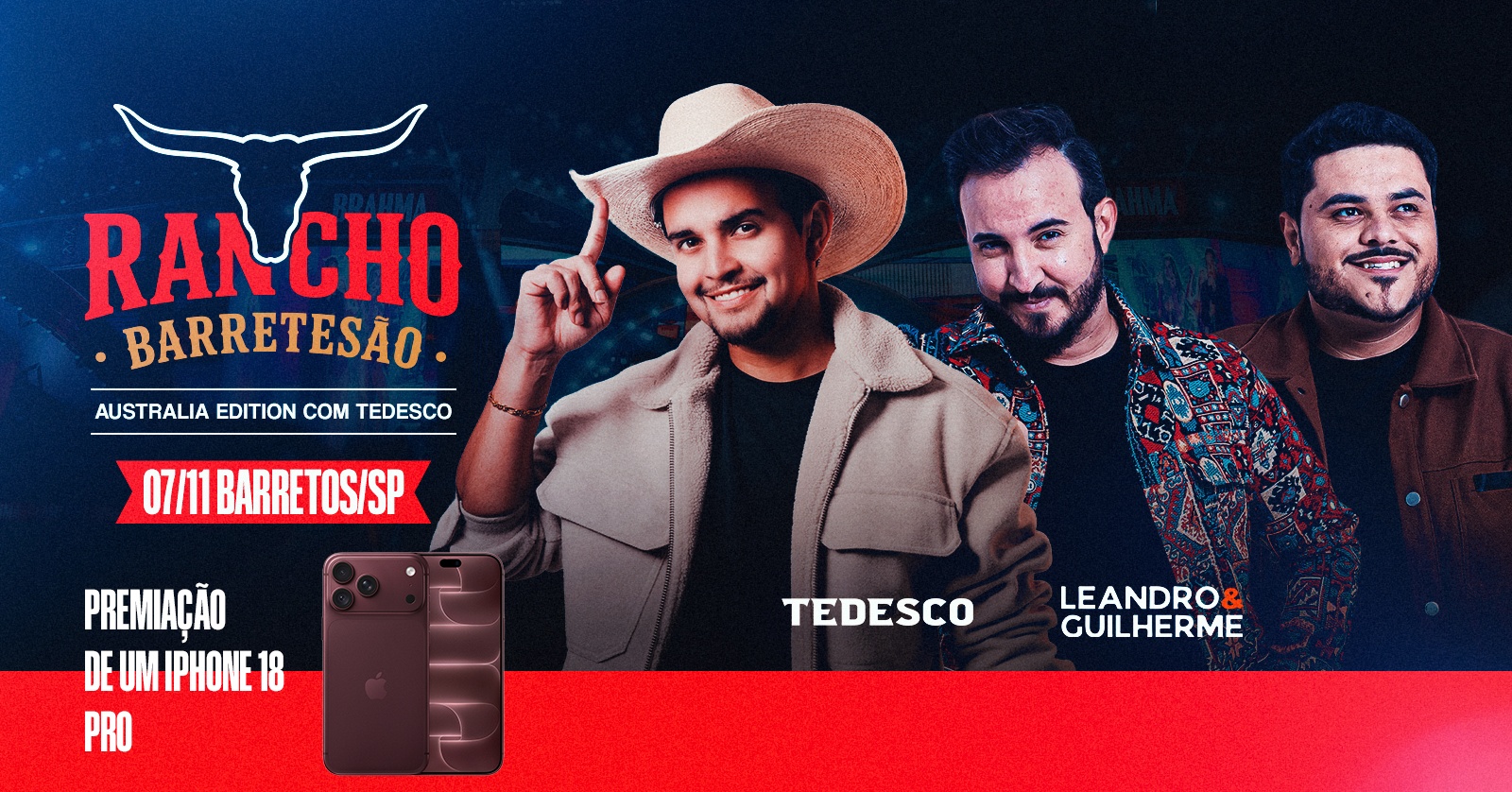 Barretesão Australia edition com Tedesco - Barretos, SP