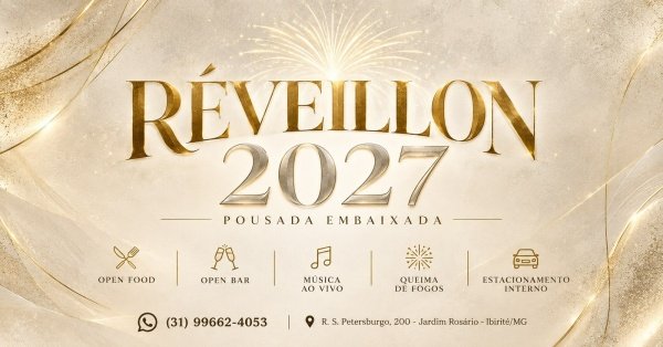 Imagem do evento Réveillon 2027 - Pousada Embaixada