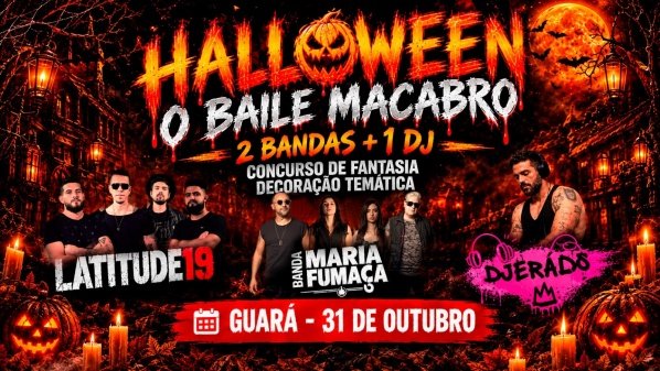 Imagem do evento Haloween - O Baile Macrabo