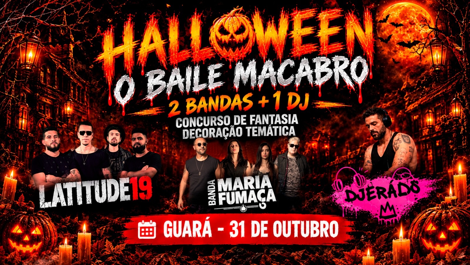 Haloween - O Baile Macrabo - Araxá, MG