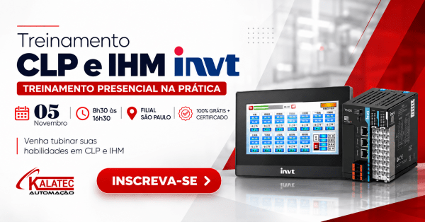 Imagem do evento Treinamento de CLP e IHM invt - Presencial