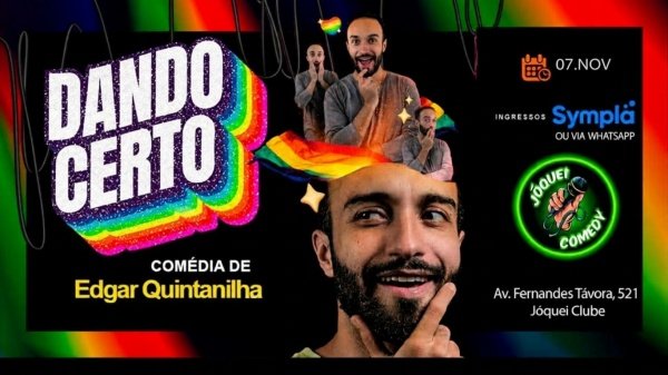Imagem do evento Stand up comedy - Edgar Quintanilha em Fortaleza