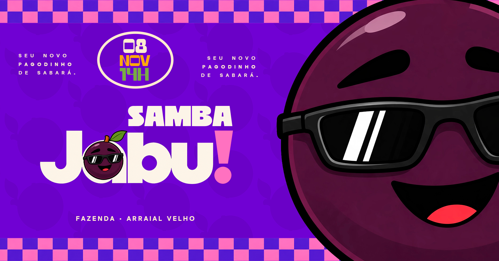 Source image — Samba Jabu! - Seu novo pagode em Sabará - 08/11