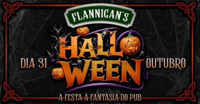 Halloween do Flannigan's 2026 - A Noite dos Personagens - Londrina, PR