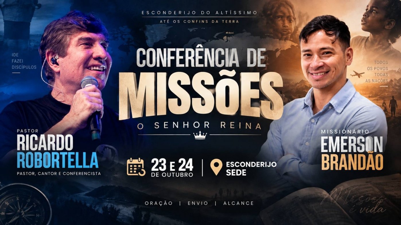 Imagem publicada pela fonte para Conferência de Missões