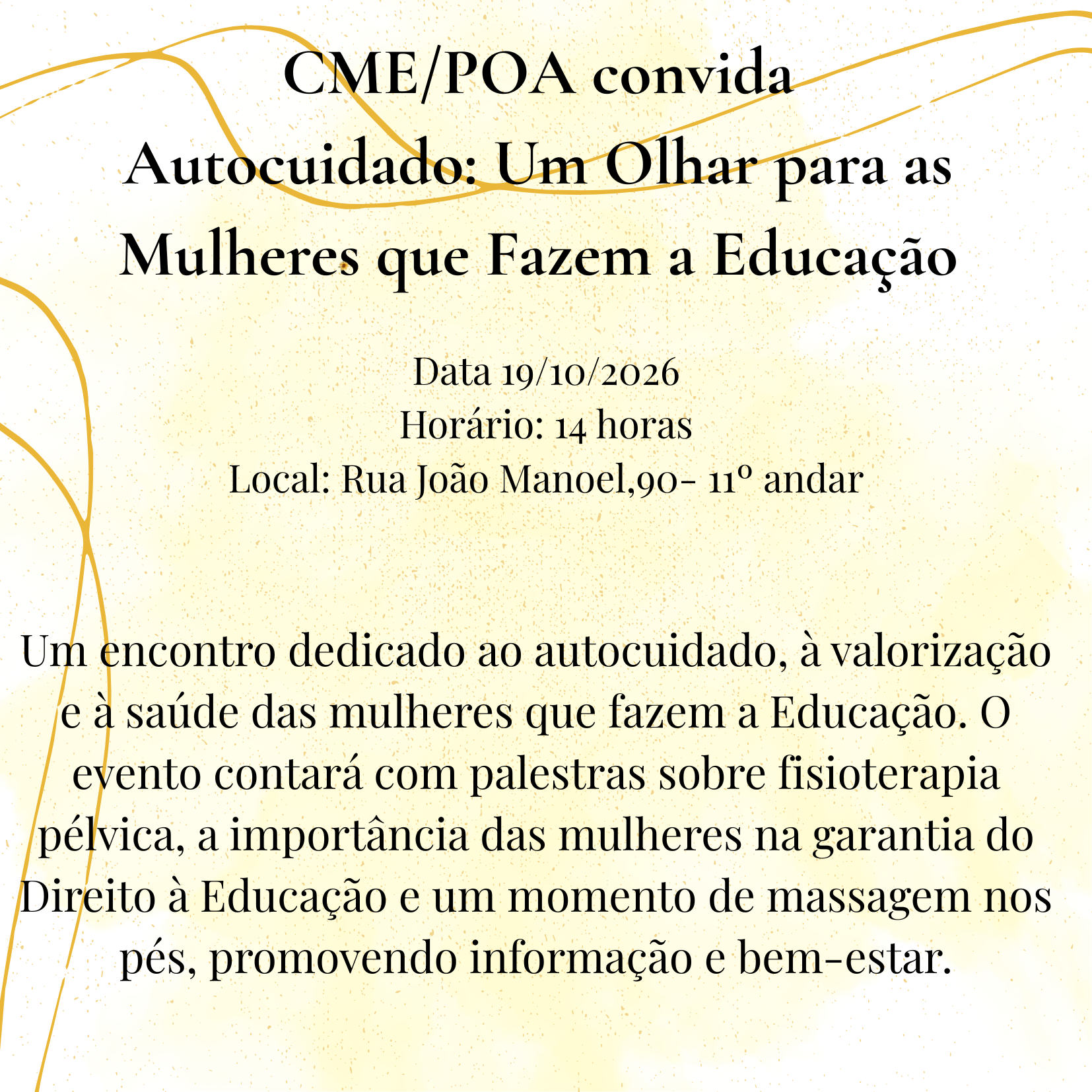 Imagem da fonte — Autocuidado: Um Olhar para as Mulheres que Fazem a Educação !