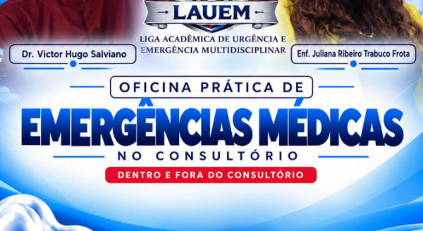 Imagem do evento OFICINA DE EMERGÊNCIAS MÉDICAS: DENTRO E FORA DO CONSULTÓRIO ODONTOLÓGICO - SEMANA DA ODONTOLOGIA