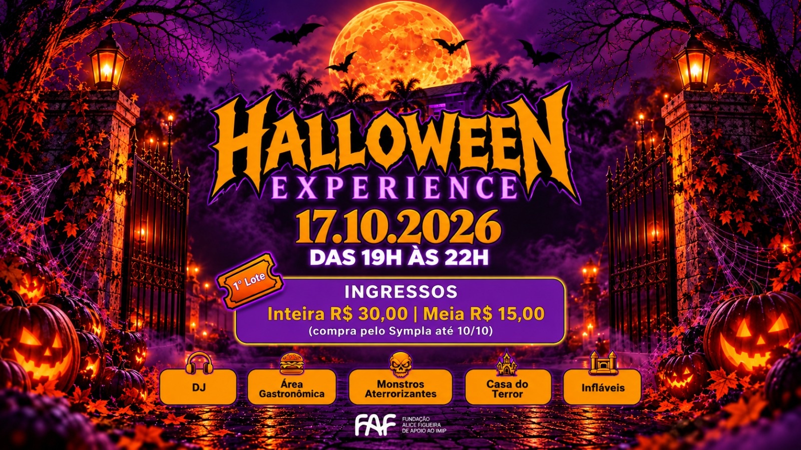 Source image — Halloween Experience 2026