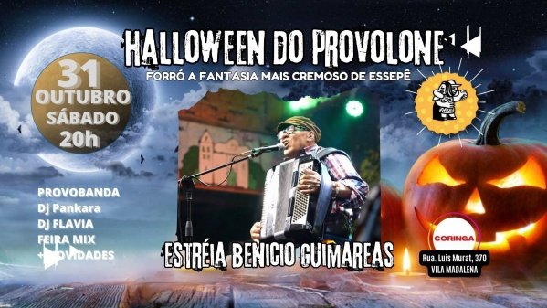 Imagem do evento HALLOWEEN do Provolone - 10h de Fervo #ForroFantasia