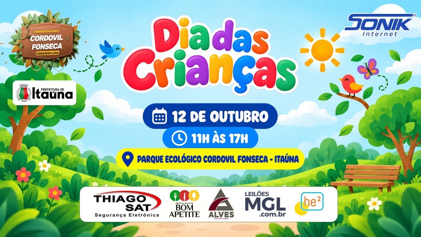 Imagem publicada pela fonte para Dia das Crianças Sonik