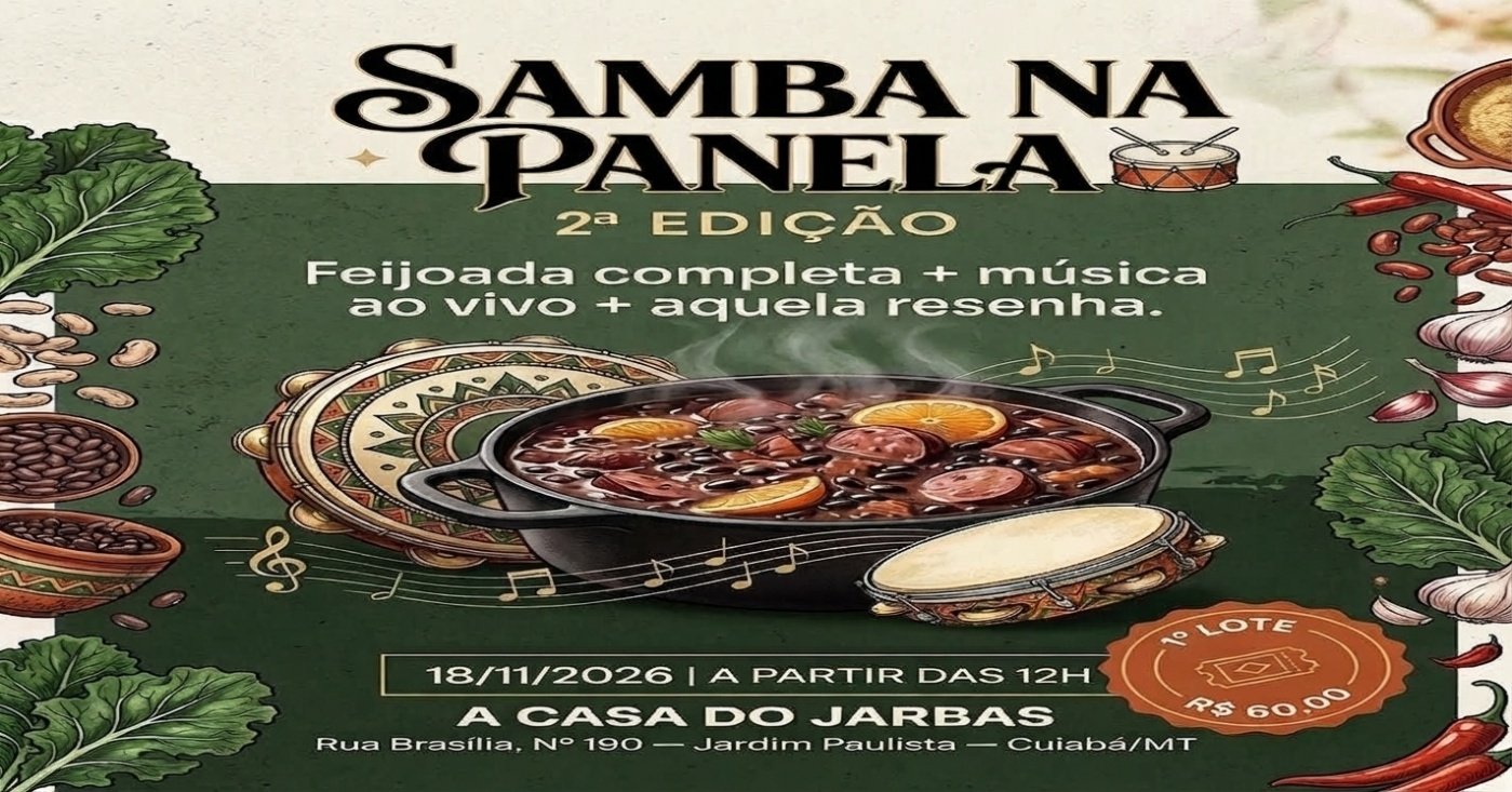 Source image — 2º Edição Samba na Panela.