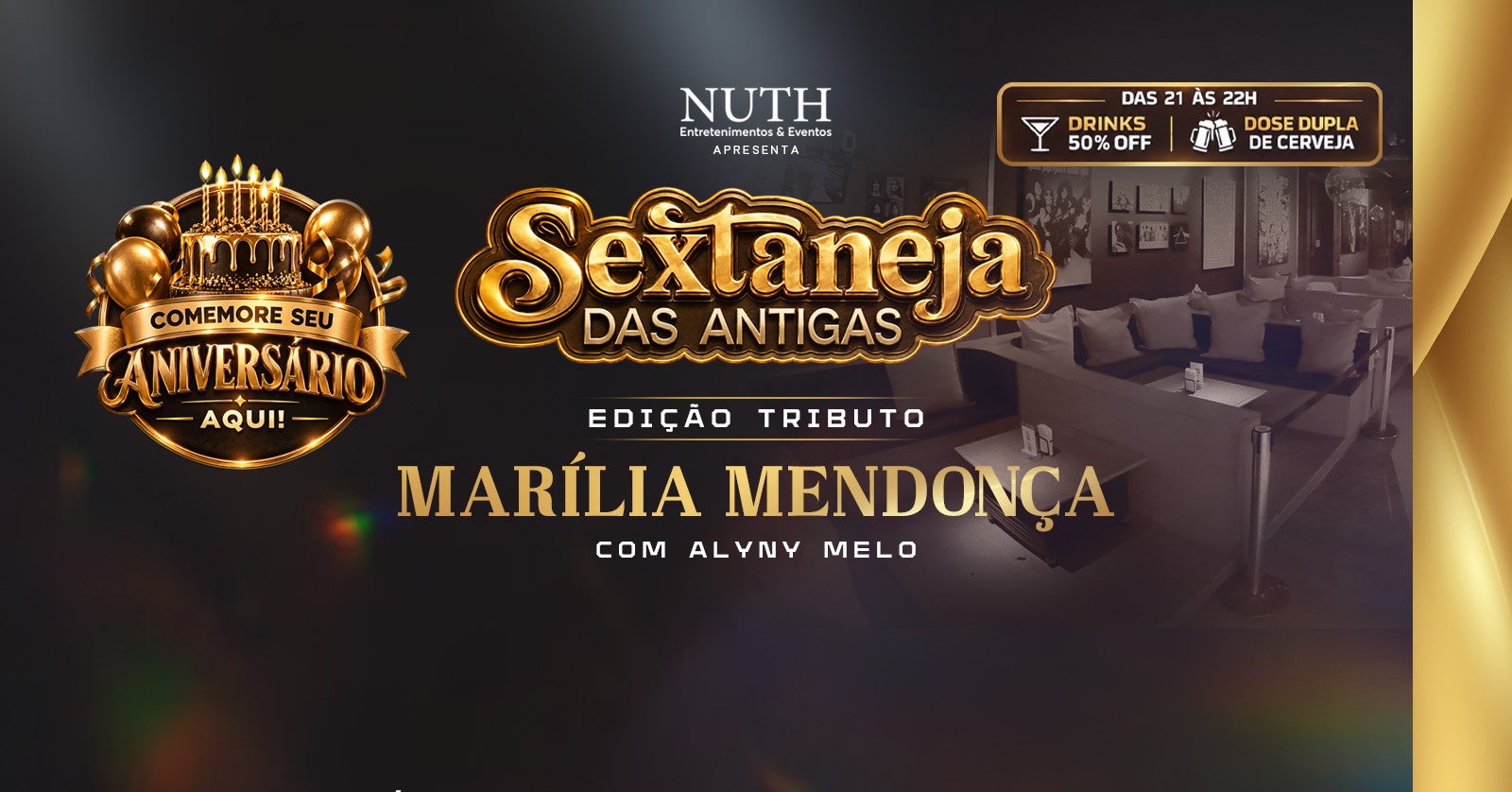 Sextaneja da Nuth - Rio de Janeiro, RJ