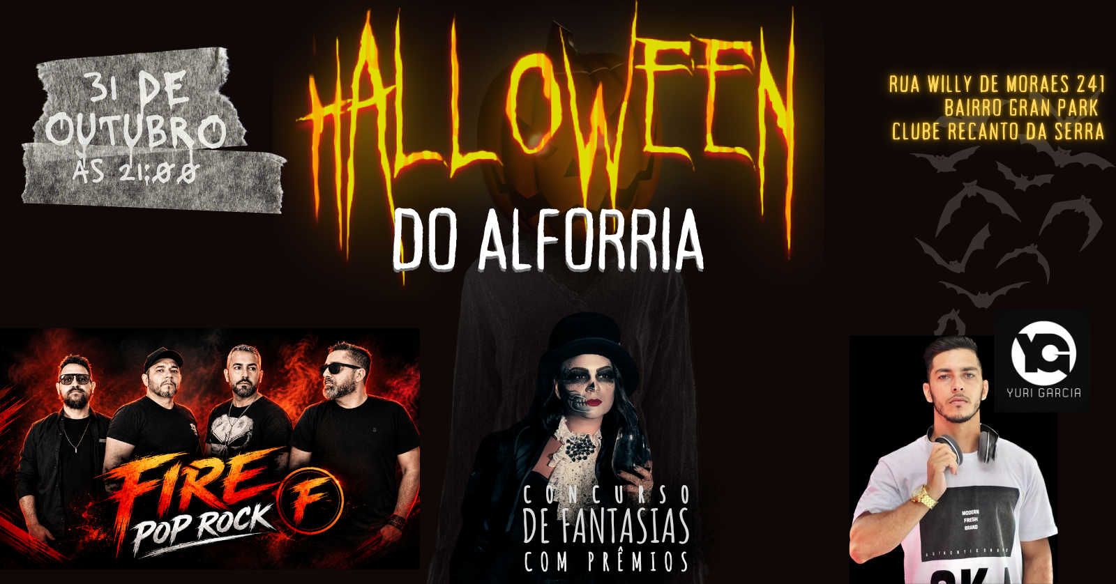 Halloween Do Alforria - Congonhas, MG