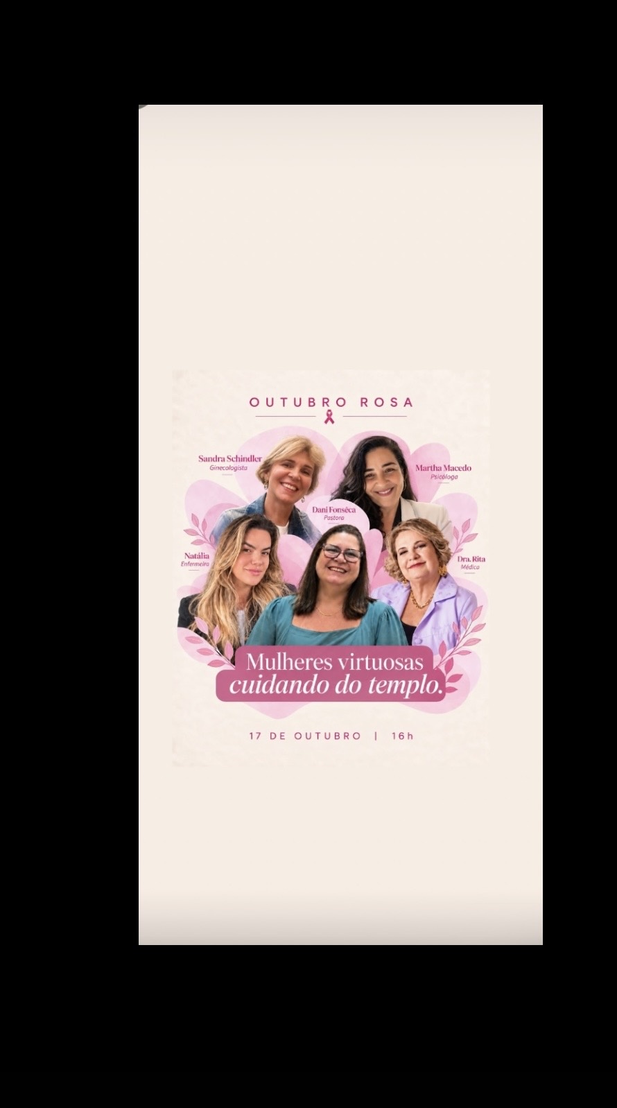 Source image — Seminário Outubro Rosa Bola de Neve Church Salvador 2026